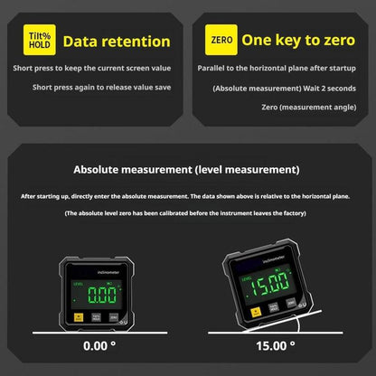 PrecisiPro™ Dual-Laser Digital Angle Finder